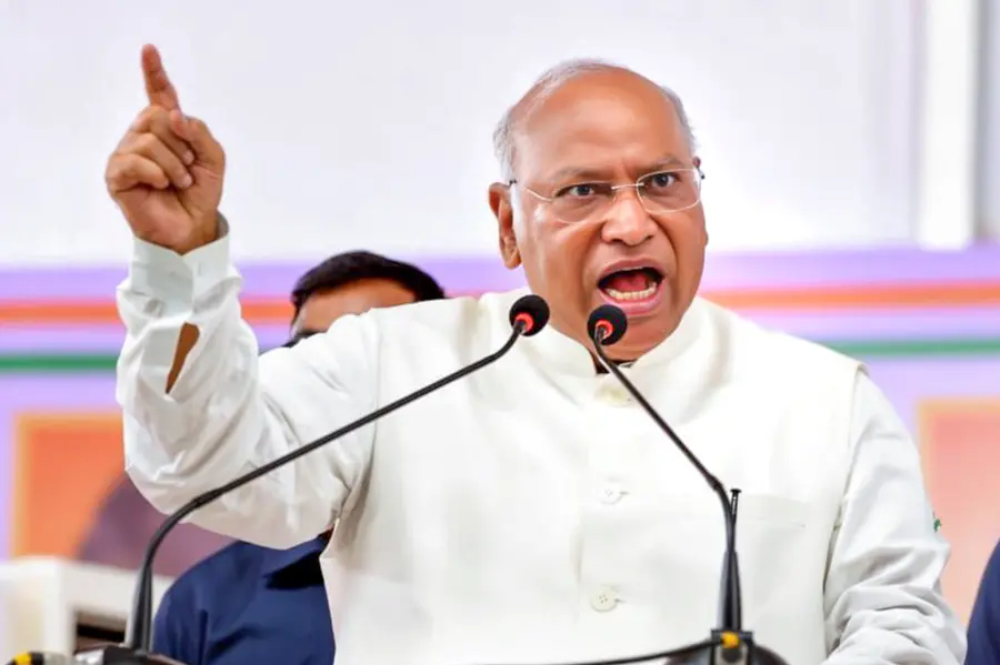 Congress president Mallikarjun Kharge