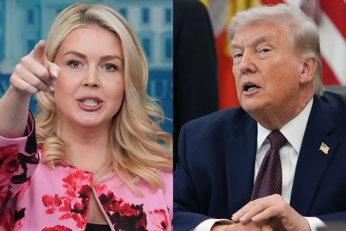 Karoline Leavitt, Donald Trump | Photo: AP