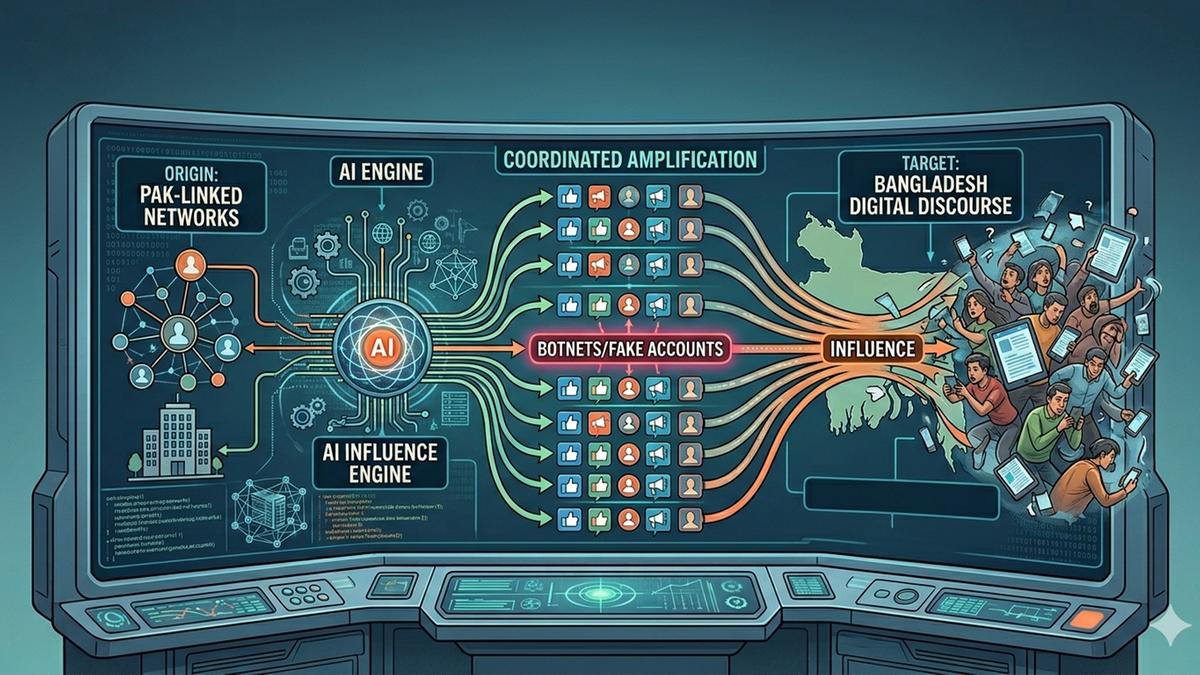 Pakistan-linked actors push anti-India narratives in Bangladesh: study