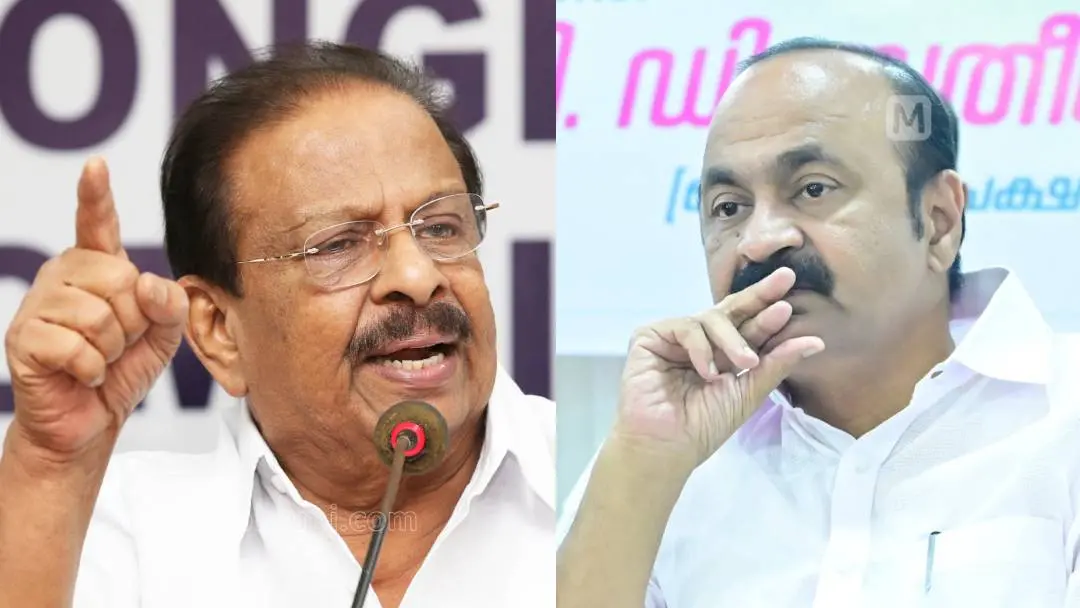 കെ. സുധാകരന്, വി.ഡി. സതീശന് | Photo: Mathrubhumi
