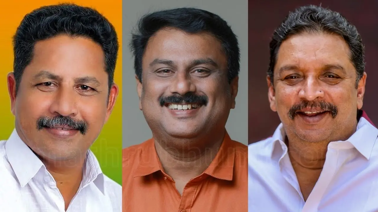 കെ.ആർ. രാജേഷ്, സുജിത് വിജയൻപിള്ള, ഷിബു ബേബി ജോൺ (ഫയൽചിത്രം)