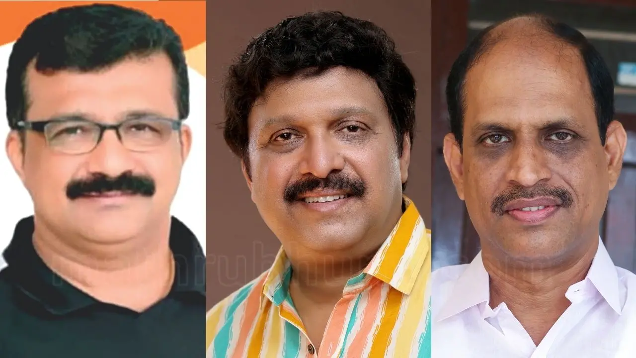 എസ്. അനിൽകുമാർ, കെ.ബി. ഗണേഷ് കുമാർ, ജ്യോതികുമാർ ചാമക്കാല (ഫയൽചിത്രങ്ങൾ)