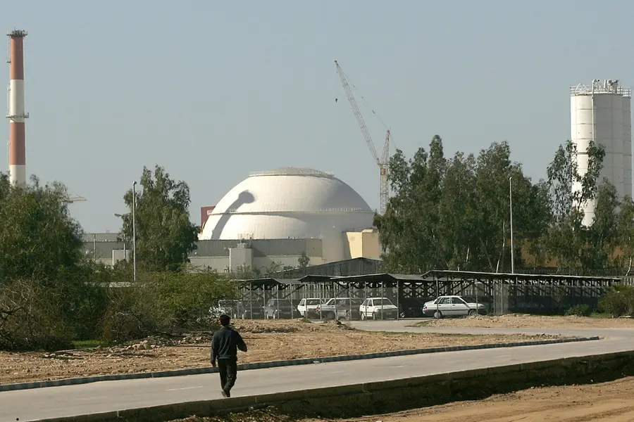 Bushehr nuclear power plant at the Iran