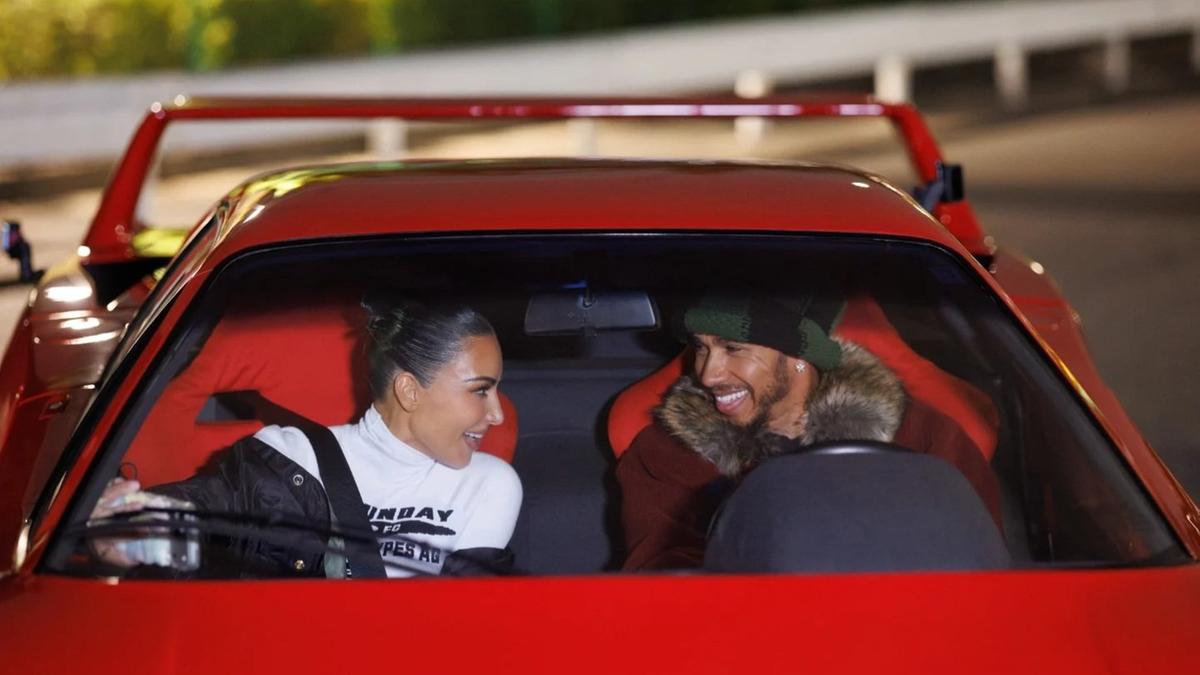 Lewis Hamilton hard-launches Kim Kardashian romance in high-speed Tokyo drift | VIDEO