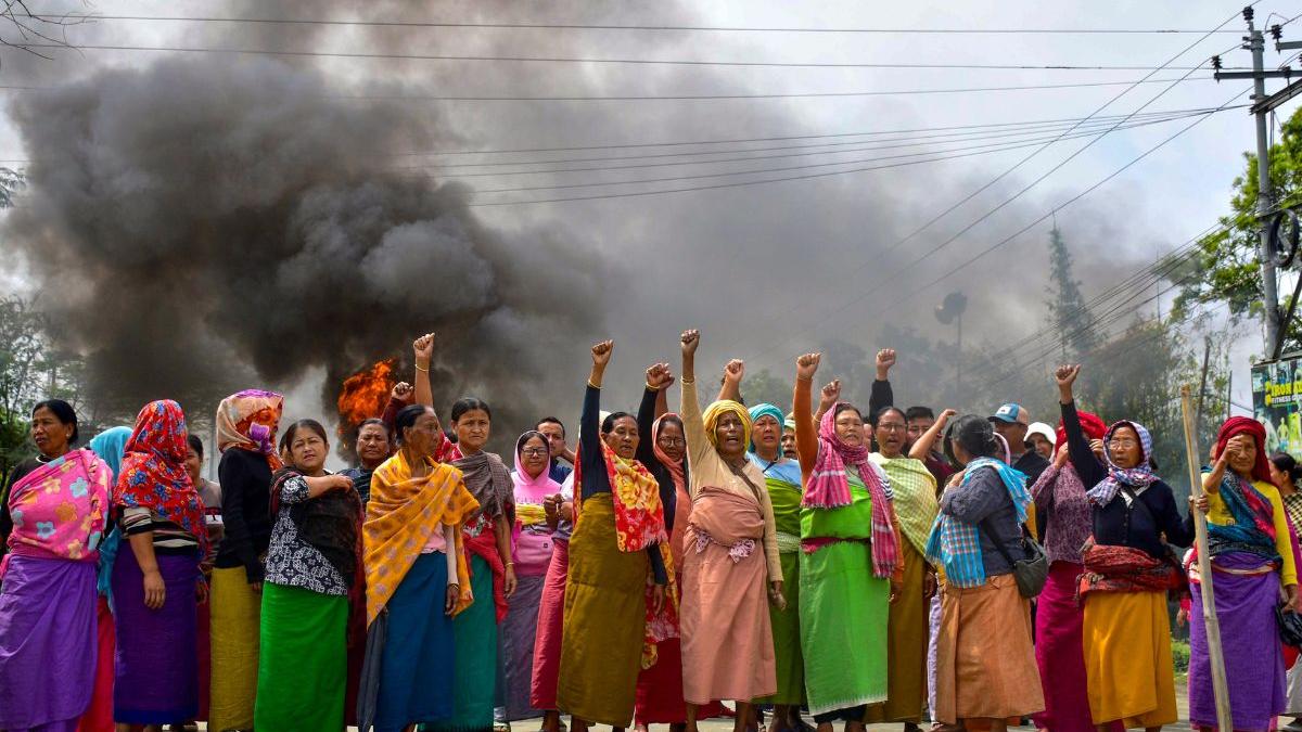 Curfew, internet ban in Manipur after suspected rocket strike kills 2 children
