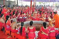 ദേവീസ്തുതികളുയർന്നു; മഞ്ചേരിയിൽ അയുത ചണ്ഡികാമഹായാഗത്തിനു തുടക്കം