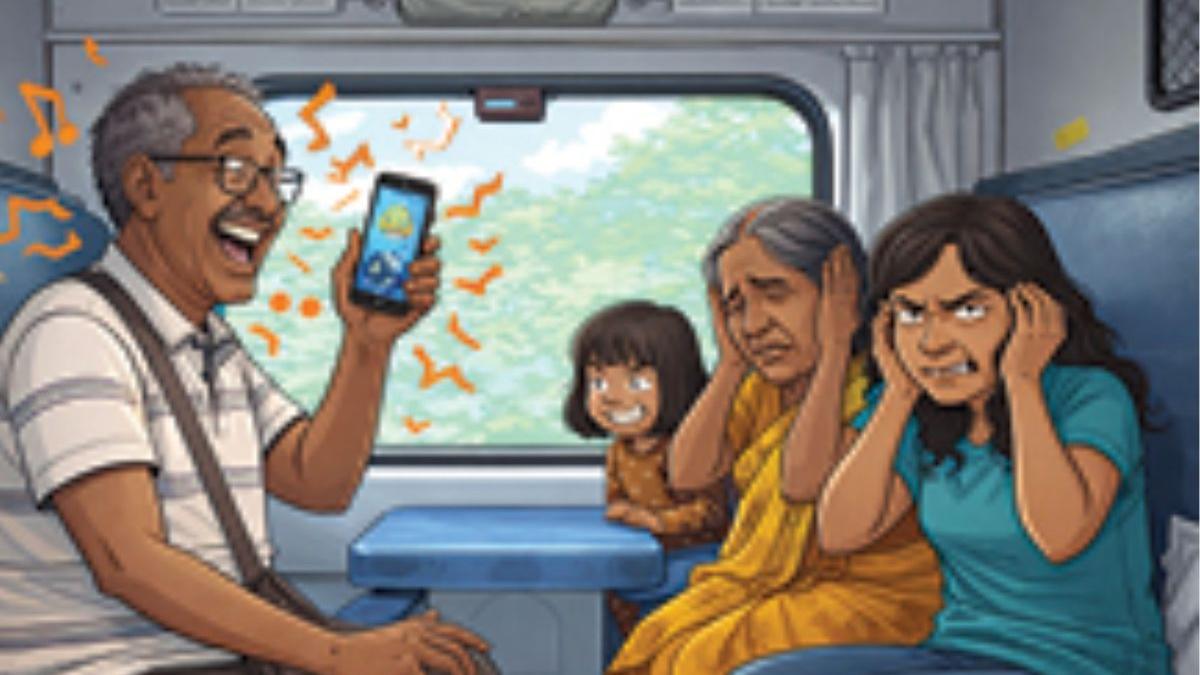 ‘Please use headphones’: Indian Railways enforces new noise control guidelines for passengers