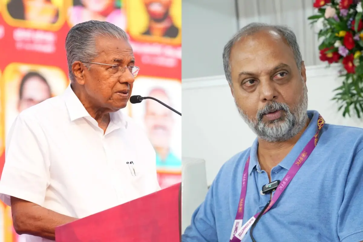 പിണറായി വിജയൻ, അനിൽ തോമസ് | Photo: Facebook/ Pinarayi Vijayan, Anil Thomas