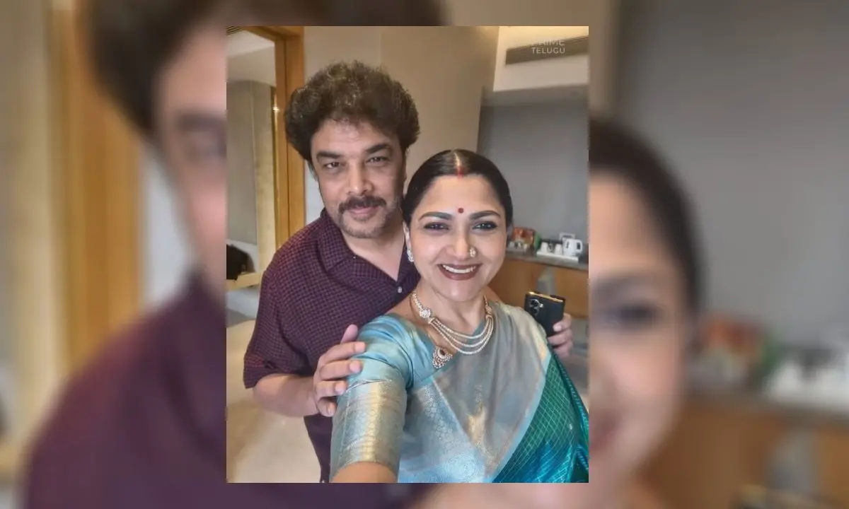 ഖുഷ്ബുവും സുന്ദർ സിയും| ഫോട്ടോ: facebook