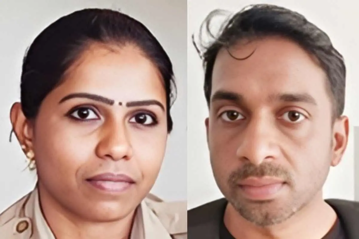 കൊല്ലപ്പെട്ട ദിവ്യശ്രീ, പ്രതി രാജേഷ്