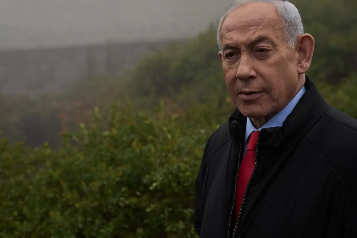 Israel's Prime Minister Benjamin Netanyahu. (AP Photo/Leo Correa)