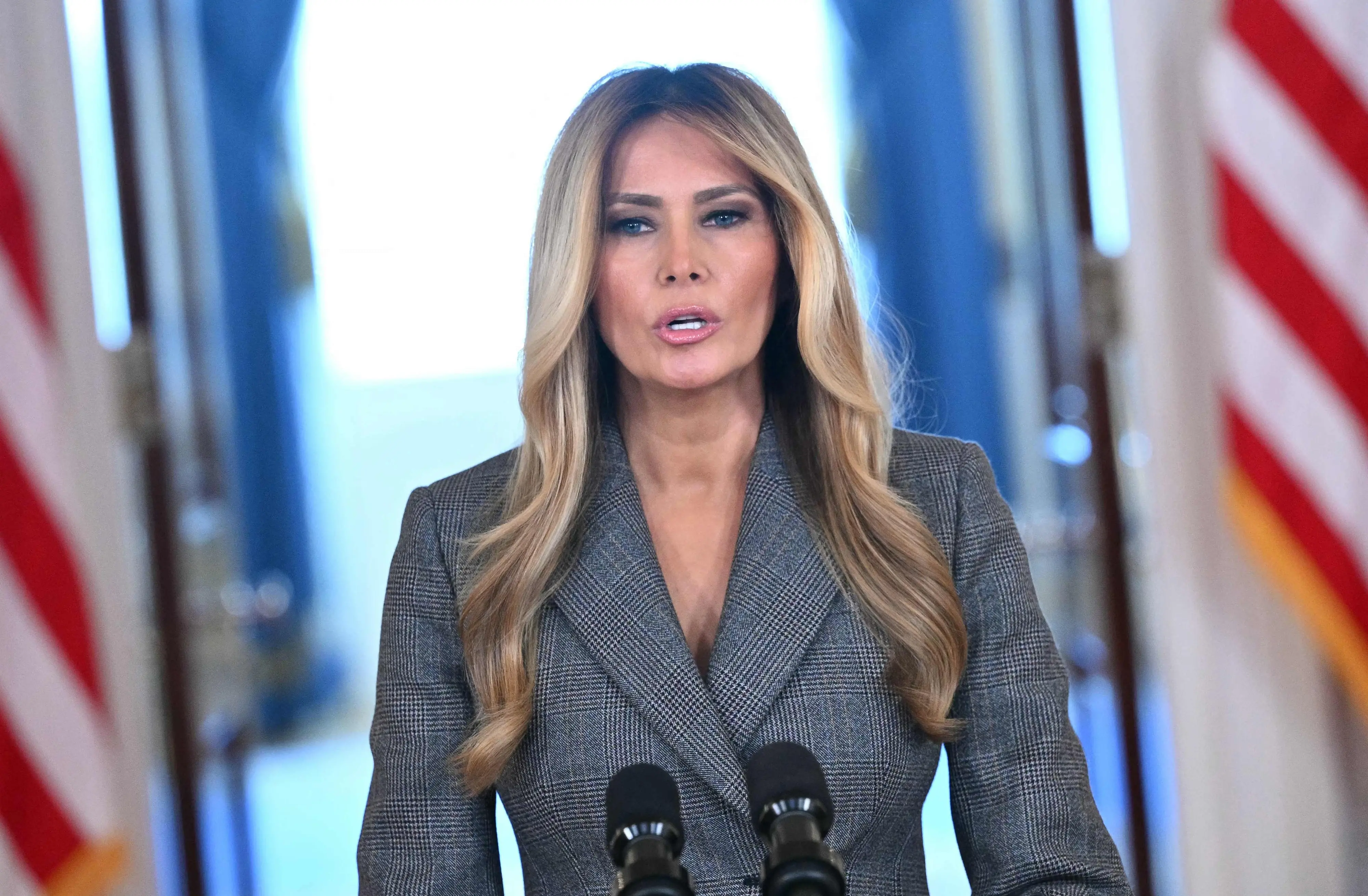 US First Lady Melania Trump | Photo: AFP