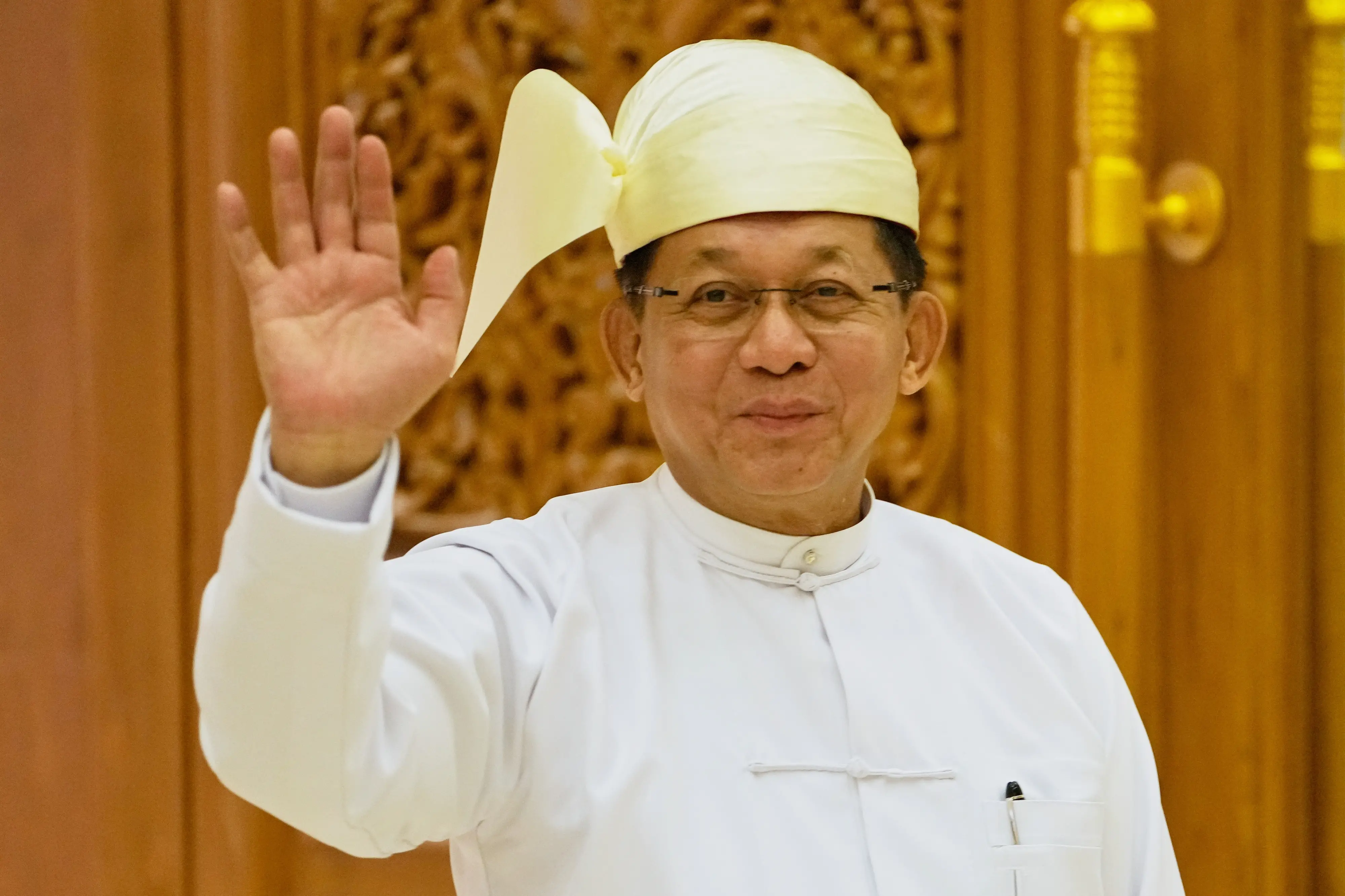 Myanmar newly elected President Min Aung Hlaing | Photo: AP
