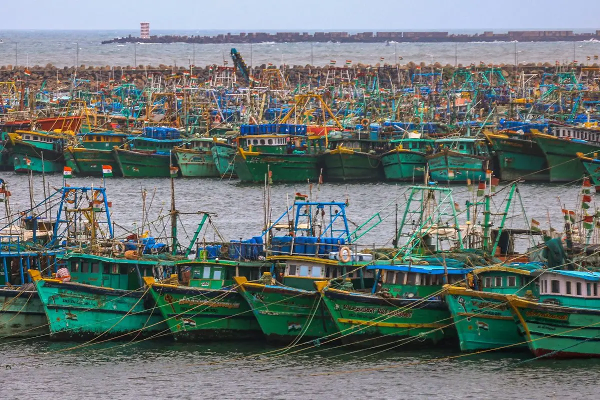 Kasimedu fishing harbour, Chennai | Photo: ANI