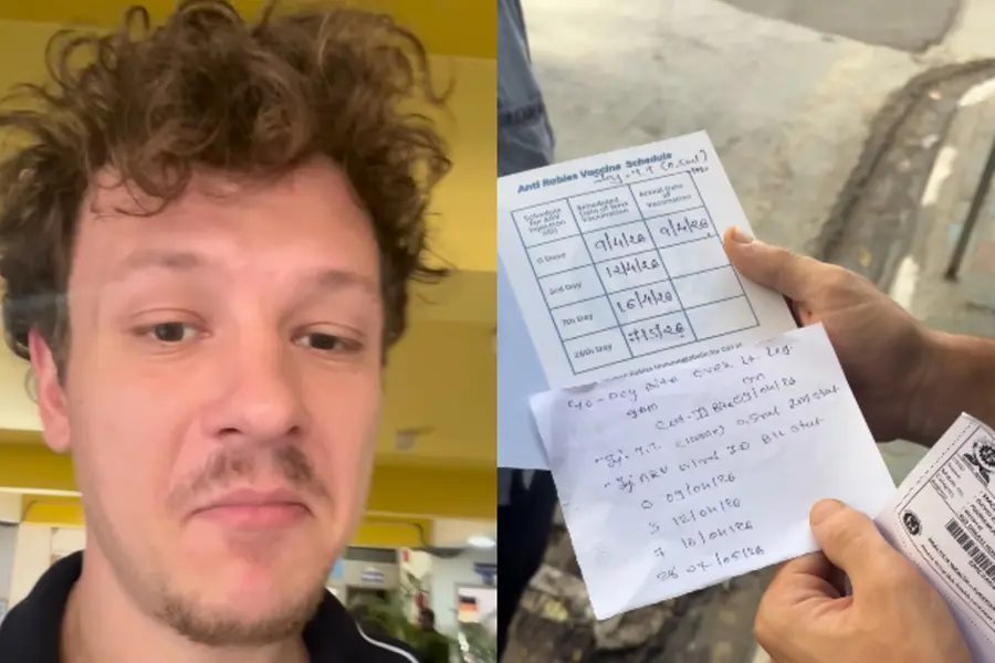 German Content Creator Blown Away by Free Anti-Rabies Treatment at Gujarat Government Hospital