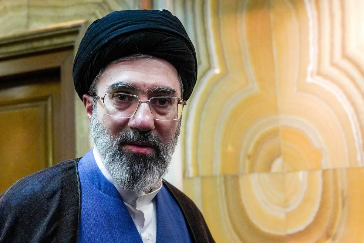 Iran's new supreme leader Mojtaba Khamenei.| Photo: AFP