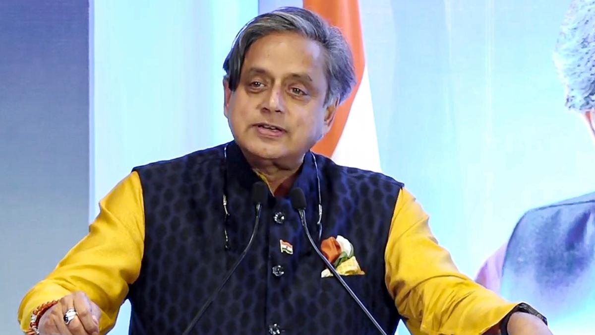 Tharoor rejects Oppn claims on West Asia, says no ‘competition’ with Pakistan