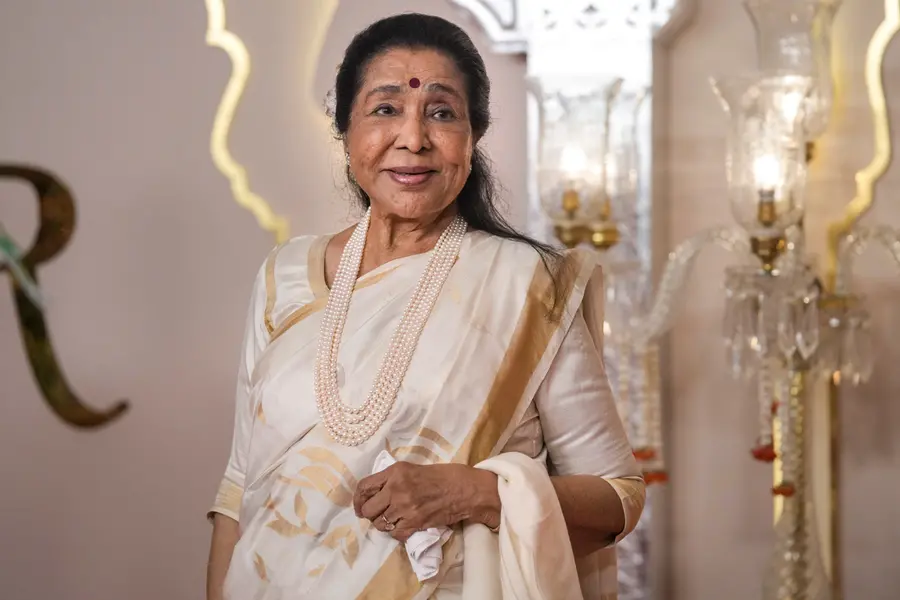 Singer Asha Bhosle