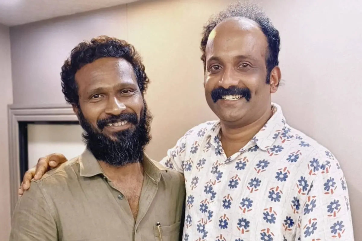 വെട്രിമാരനൊപ്പം ജിബിന് ഗോപിനാഥ് | ഫോട്ടോ: അറേഞ്ച്ഡ്