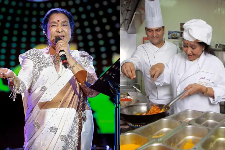 Asha Bhosle restaurants