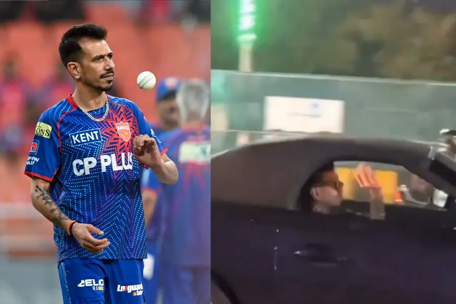 പൊതുസ്ഥലത്ത് കാറിൽ പരസ്യമായി പുകവലി, സിഗരറ്റ് റോഡിലെറിഞ്ഞു; യുസ്‌വേന്ദ്ര ചാഹൽ വെട്ടിൽ | Video