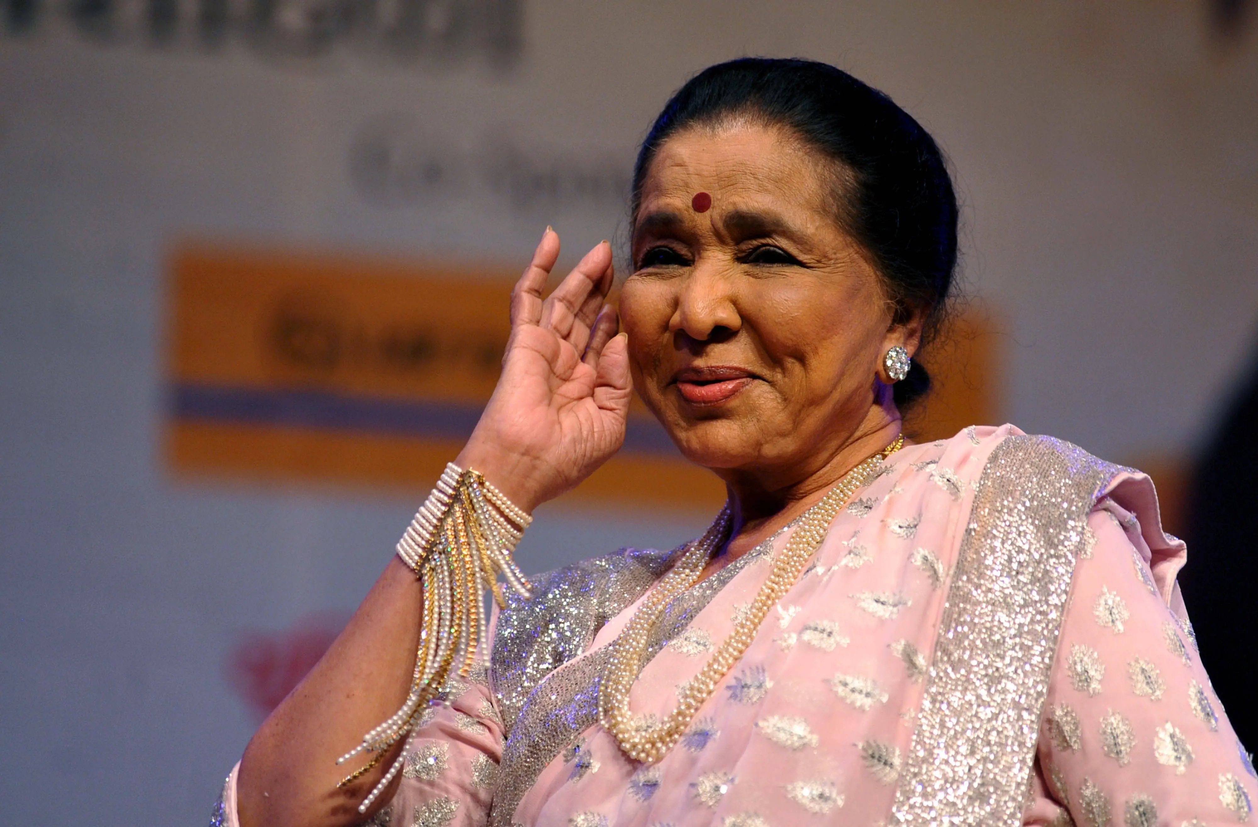 Asha Bhosle | Photo: AFP