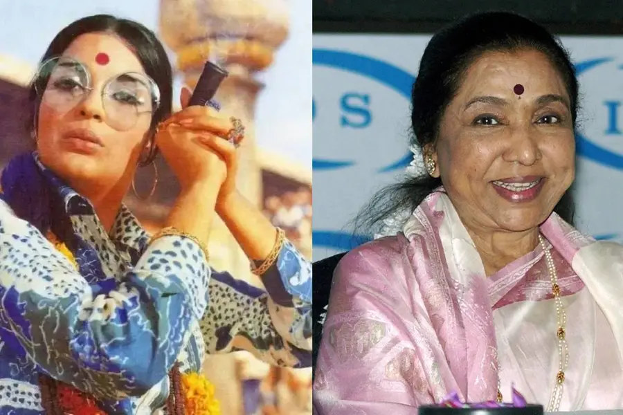 zeenat aman and asha bhosle