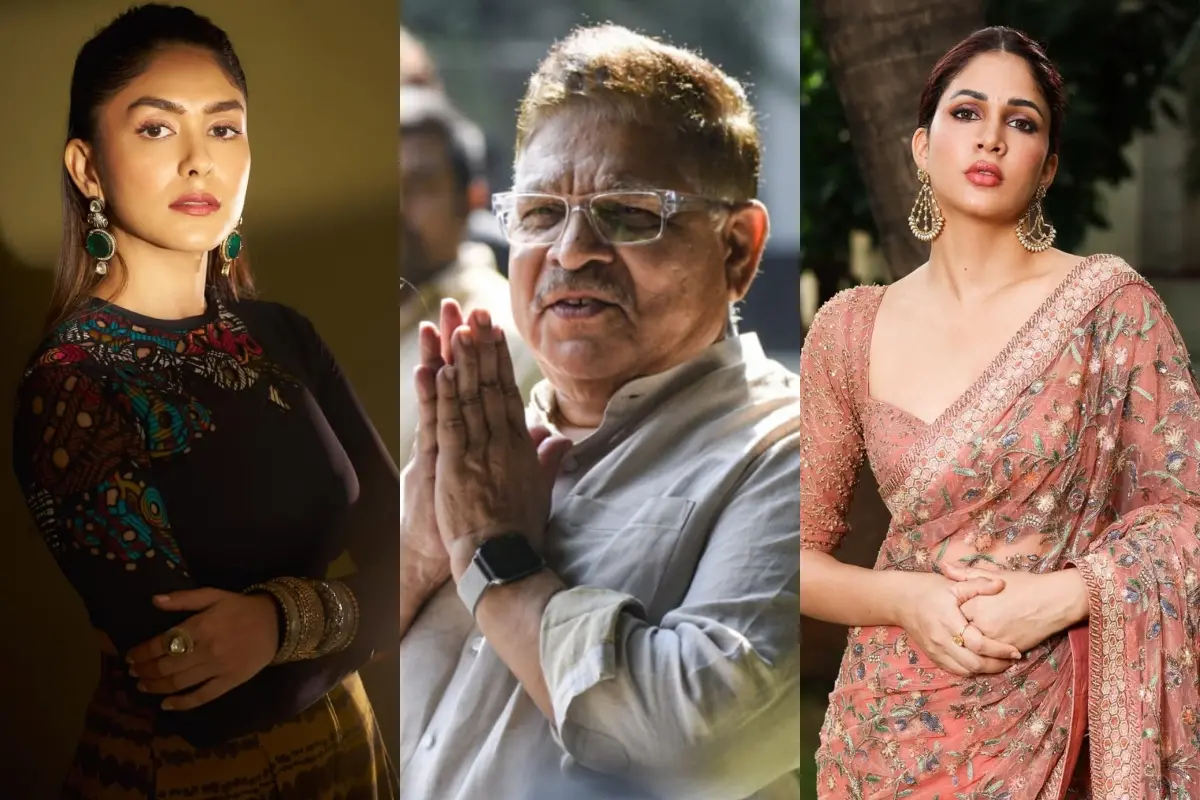 മൃണാൾ ഠാക്കൂർ, അല്ലു അരവിന്ദ്, ലാവണ്യാ ത്രിപാഠി | Photo: Instagram/ Mrunal Thakur, PTI, Lavanya konidela Tripathi