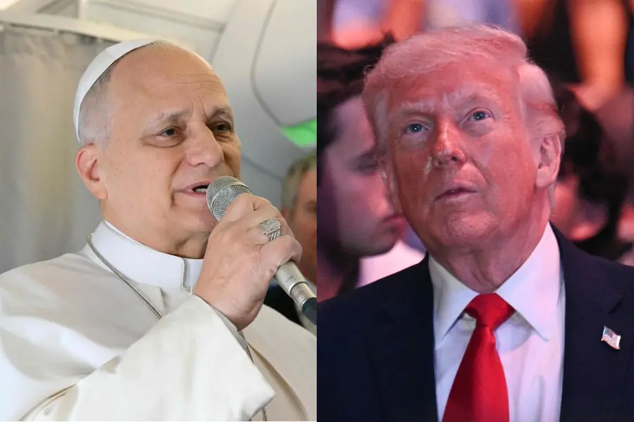 Pope Leo XIV, Donald Trump