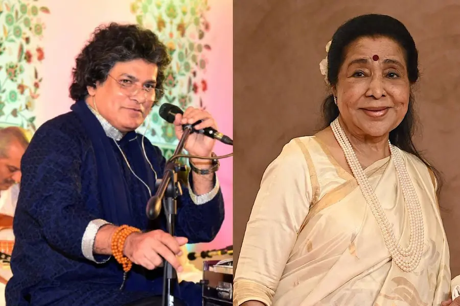 Sudeep Banerjee and Asha Bhosle