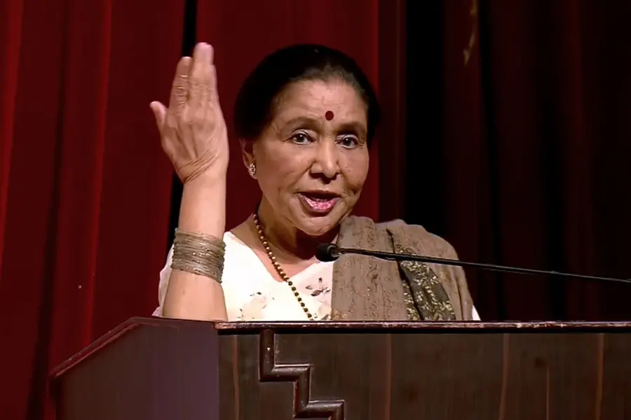 Singer Asha Bhosle