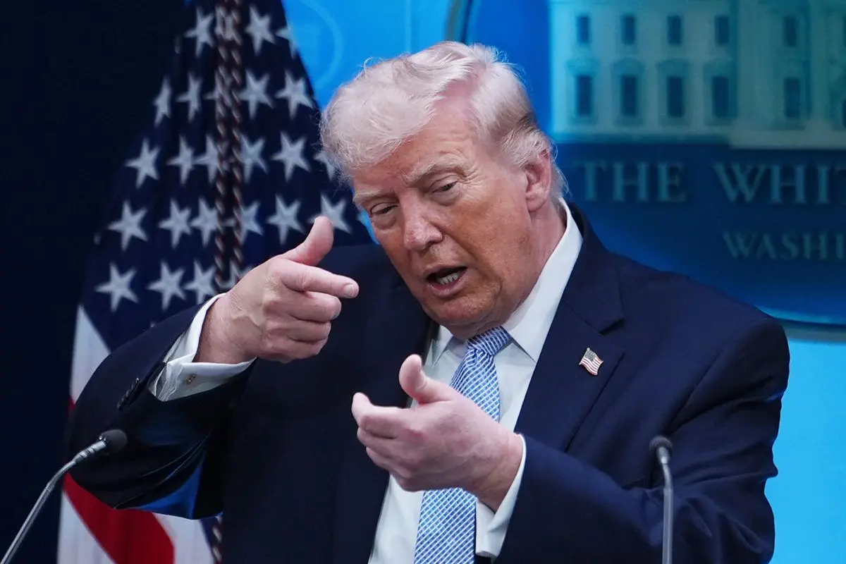 US President Donald Trump. (AP Photo/Julia Demaree Nikhinson, File)
