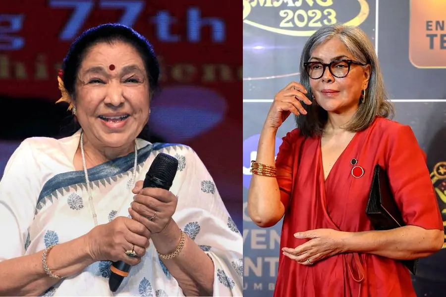 asha bhosle and zeenat aman