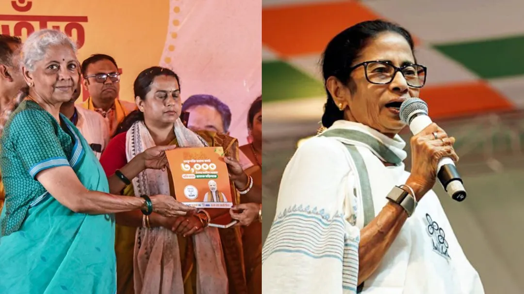 ‘₹3,000 for votes?’ Mamata Banerjee accuses Nirmala Sitharaman, seeks EC action over poll breach