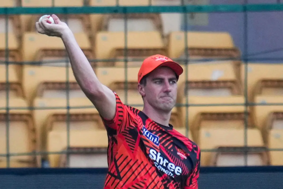 File: Sunrisers Hyderabad's Pat Cummins | Photo: PTI