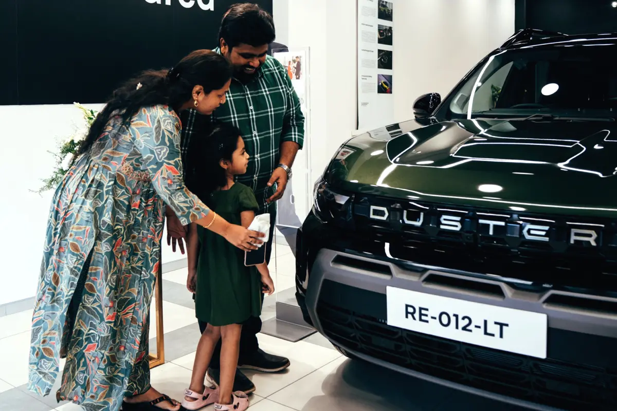 റെനോ ഡസ്റ്റര് ഉപയോക്താവിന് കൈമാറിയപ്പോള് | Photo: Renault India