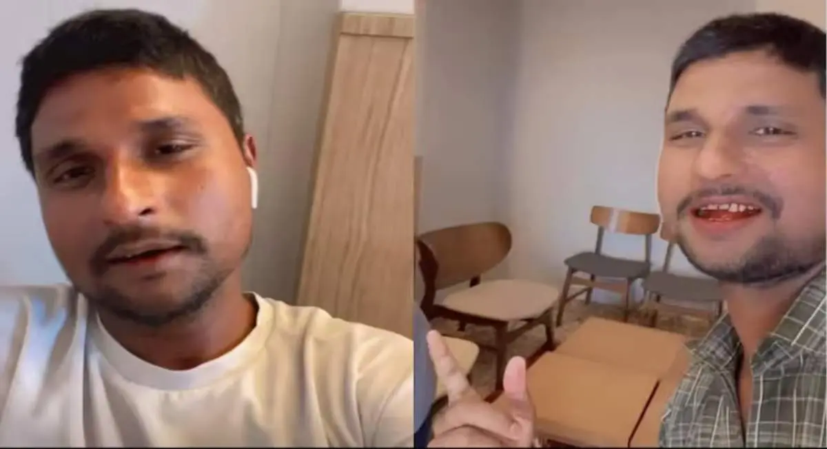 മോനു അസ്മി പങ്കുവെച്ച വീഡിയോയില്‍ നിന്ന്‌ | Photo: instagram/ monu azmi