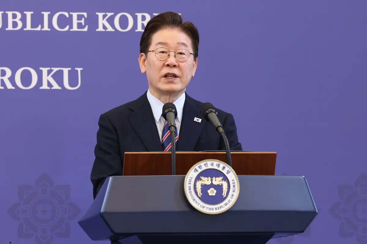 South Korean President Lee Jae Myung.| Photo: AP