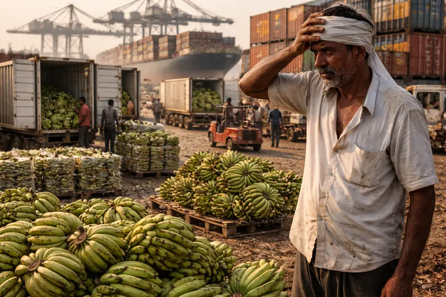 Maharashtra Banana export crisis