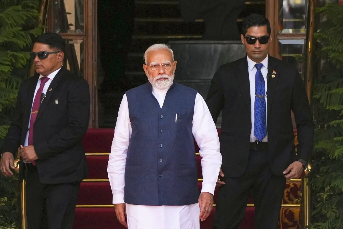 Prime Minister Narendra Modi. Photograph: PTI Photo/Arun Sharma