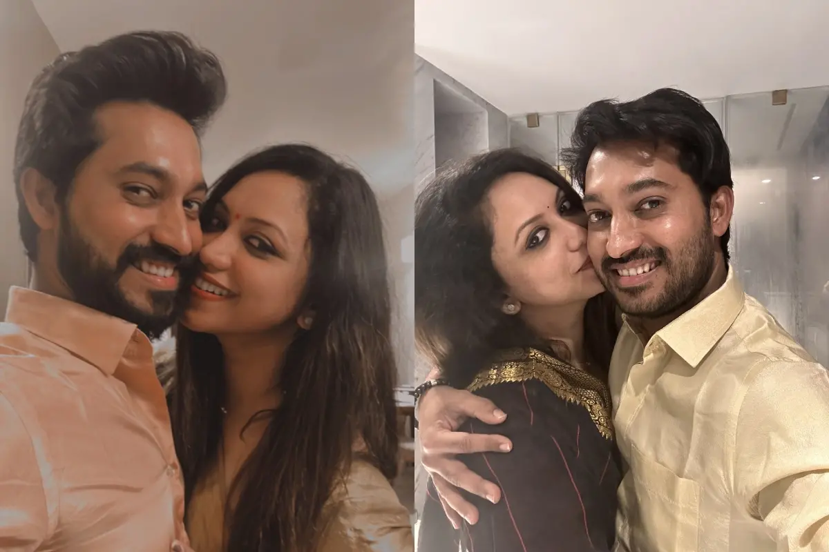 മദംപട്ടി രംഗരാജും ജോയ് ക്രിസിൽഡയും- ജോയ് ക്രിസിൽഡ പങ്കുവെച്ച ചിത്രങ്ങൾ | Photo: X/ Joy Crizildaa
