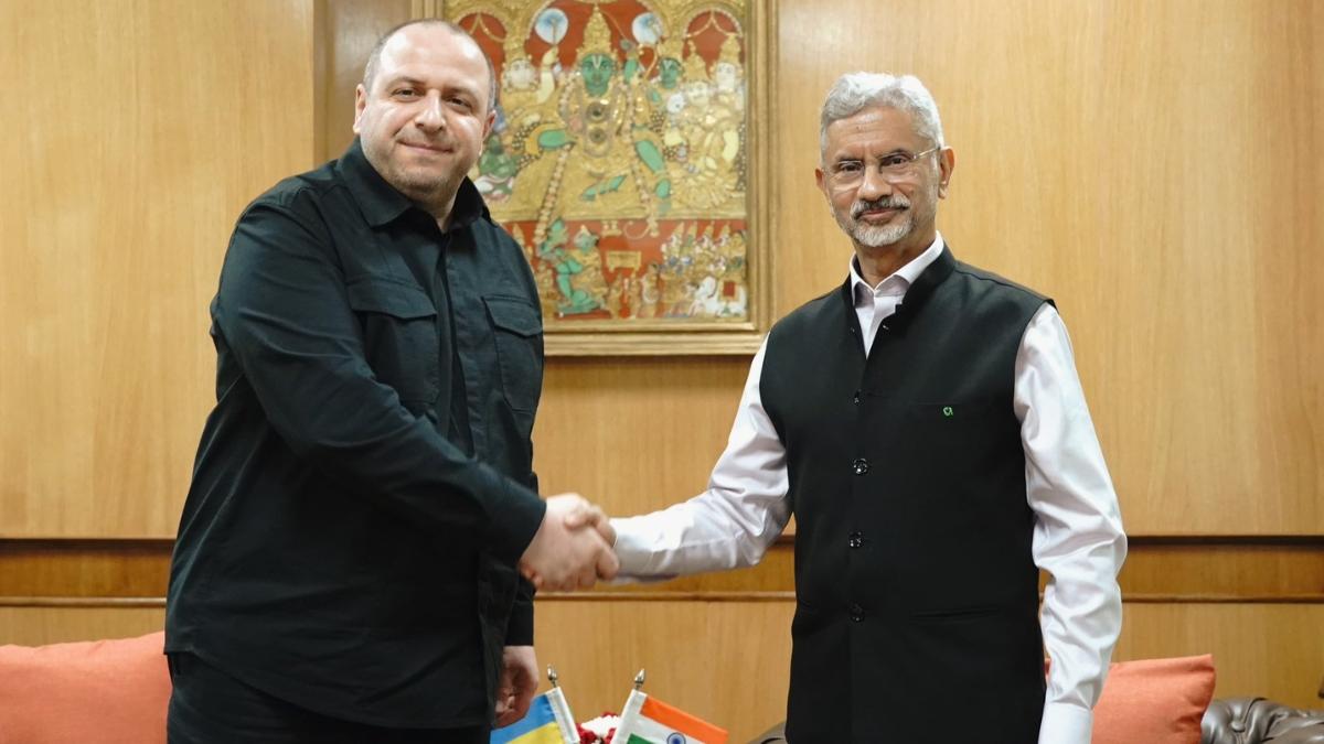 Ukraine official discusses Russia war situation with India’s Jaishankar and...