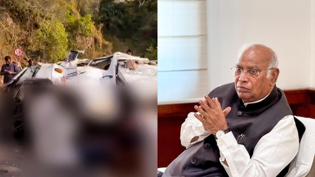 ‘Deeply saddened’: Mallikarjun Kharge mourns loss of 9 Kerala tourists in Valparai accident