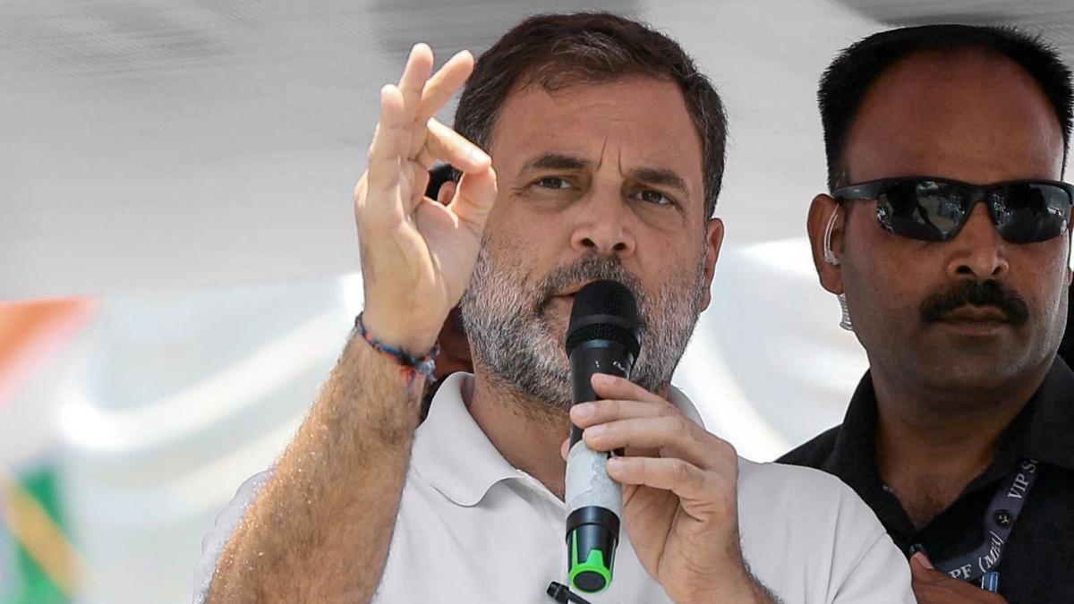 Rahul Gandhi unveils ‘6 guarantees’ for Tamil Nadu: ₹2,000 for women, jobs push & more