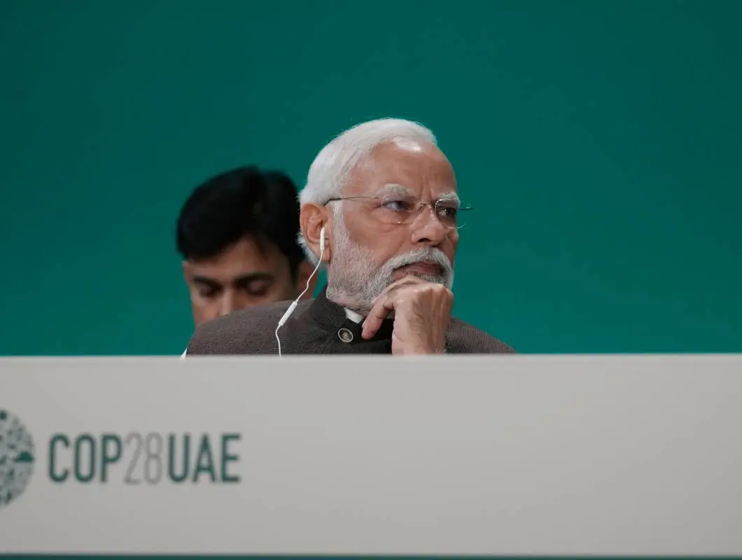 കോപ് 28 ഉച്ചകോടിയില് പ്രധാനമന്ത്രി | PHOTO: AP