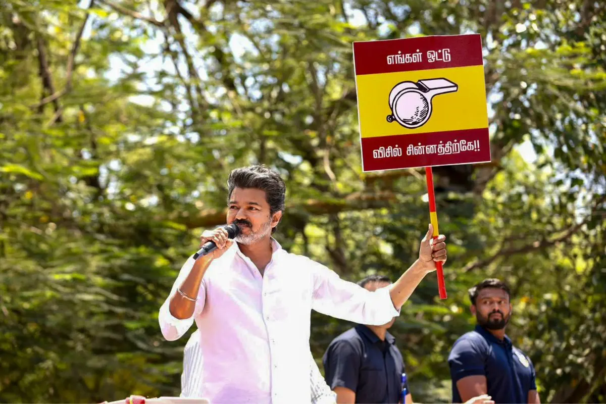 TVK chief Vijay | Photo: PTI
