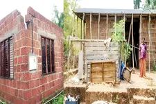 സർക്കാർ സഹായത്തിന് കാത്തിരുന്ന് മടുത്തു; മുകുന്ദ് കുമാർ കടംവാങ്ങി വീട് വാർത്തു