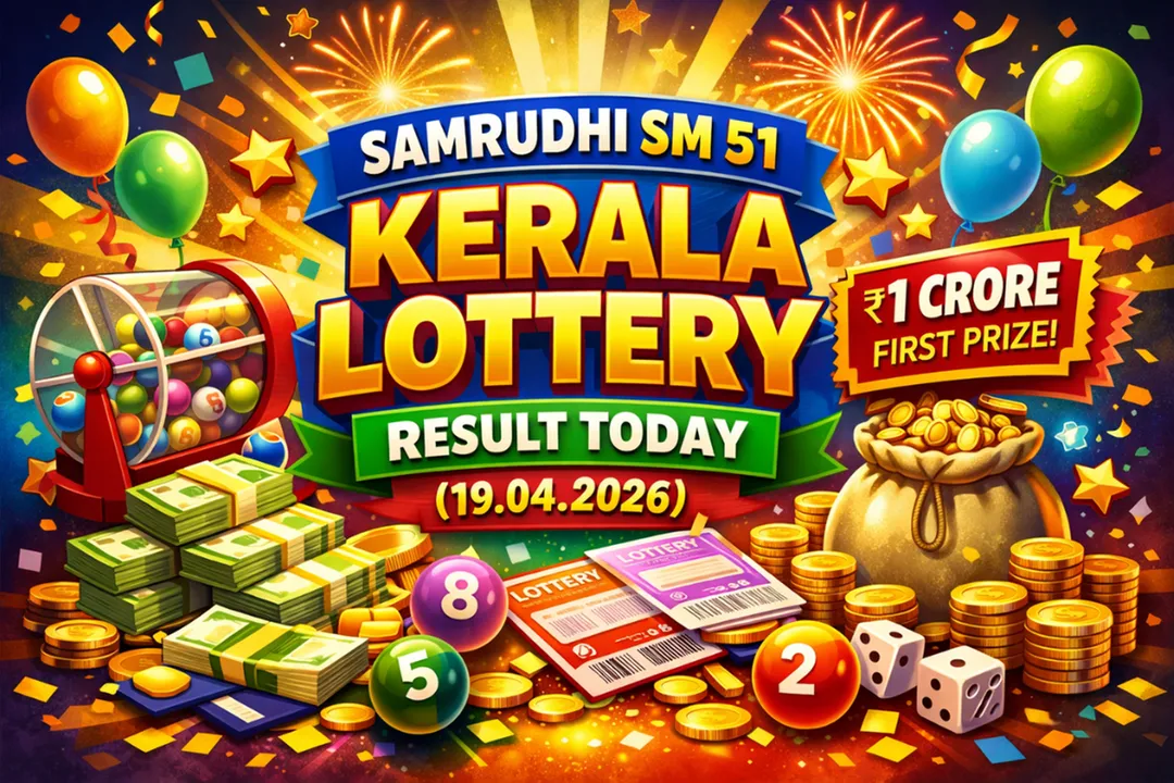 Samrudhi SM 51 Kerala lottery result today (19.04.2026): Check