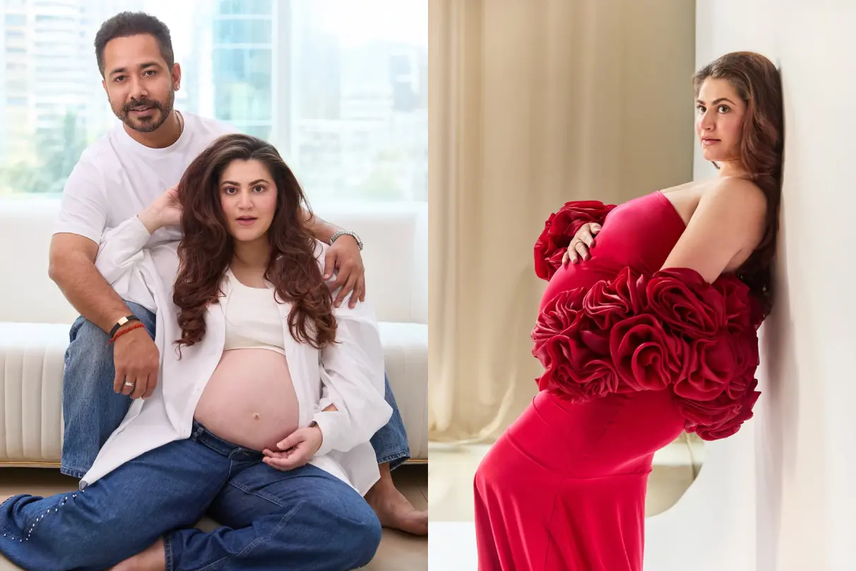 ശിവലീക ഒബ്റോയ് ഗർഭിണിയായിരിക്കെ പങ്കുവെച്ച ചിത്രങ്ങൾ | Photos: instagram
