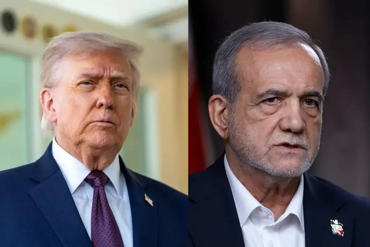 Donald Trump-Masoud Pezeshkian | Photos: AP, Getty Images
